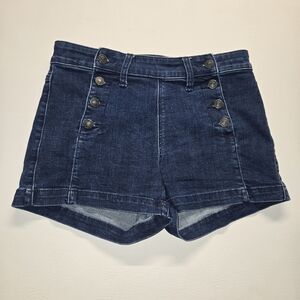 American Eagle Outfitters Dark Blue Jean Shorts
